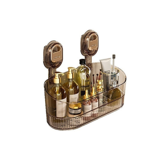 Suction Cup Storage Rack Punch-free Wall-mounted Household